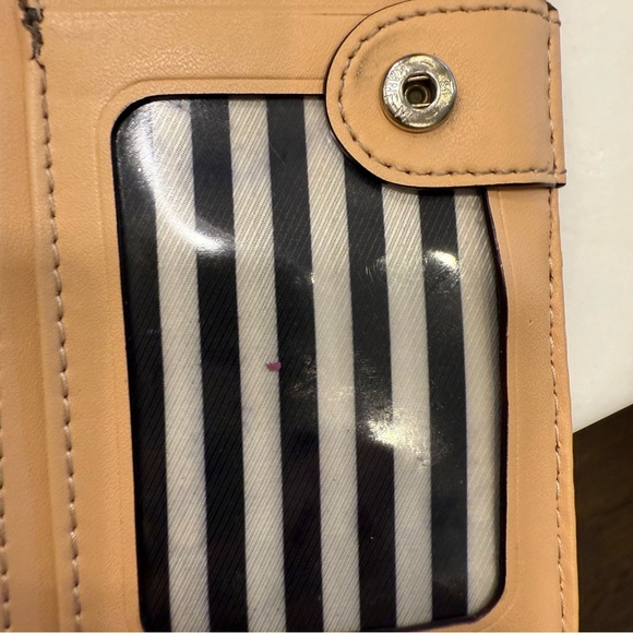 Kate Spade Women’s Bi-fold Long Wallet Black Pebble Leather Excellent! - Picture 8 of 15